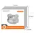 Gimbal Stabilizer Camera Lens Cover For Mini 4 Pro Camera Guard Lens Cap Protective Cover Drone Accessories For DJI Mini 4 Pro