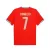 New National Ronaldo 7 Printed Portugal Home A Grade Football Jersey Set For Men |Men's Football Jersey