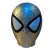 RETRACK 5W Display Light Spider-Man Helmet Bluetooth Speaker Avengers Marvel Bass USB Interface Plug-in 32G TF Card Button F4042 5 W Bluetooth Speaker (Red, Stereo Channel)