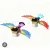 Colorful Flying Bird Toy with Flapping Wings