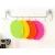 Foldable Silicone Heat-Resistant Trivet Mat Set- 4pcs