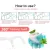 Premium Dental Floss Picks with Toothpick Tip