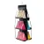 6-Pocket Hanging Handbag Organizer with Dust-Proof Transparent Storage for Wardrobe & Closet