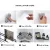 Self-Adhesive Stainless Steel Bathroom Corner Rack Shelf Organizer