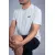 Black Sporty Regular Fit Round Neck T-shirt