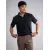 Black Wrinkle Free Polo T-Shirt