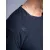 Black Regular Fit Round Neck Sports T-shirt