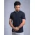 Black Sporty Regular Fit Round Neck T-shirt