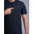 Black Sporty Regular Fit Round Neck T-shirt