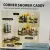 Stainless Steel Corner Shower Caddy Set