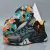 Men's Basketball Shoes Fashion Mosaic Color Basketball Shoes Breathable Non-Slip Running Shoes