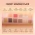 O.TWO.O 12 colors Honeycomb Hexagonal Star Diamond Eyeshadow :- In 2 Shades