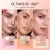 O.TWO.O Sweetheart Highlighter Blush Palette: