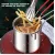 304 Stainless Steel Deep Frying Pot Kitchen Fryer Tempura Fryer Pan Fry Kitchen Pot Chicken Fried Frying Pans Cooking Tools