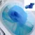 Tablets automatic flush toilet bowl cleaner tablets, bathroom toilet tank cleaner, powerful cleaning ball toilet blue deep clean bubbles, mild lemon scent (Pack of 10)