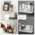 Luteti Wall Mounted Shelf, Bathroom Rack, Bathroom Shelf Organizer, Multi-Purpose Wall Mount Floating Shelf Wall Mounted Storage Shelf for Kitchen, Bathroom, Bedroom, Office (Pack of 1)