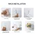Luteti Wall Mounted Shelf, Bathroom Rack, Bathroom Shelf Organizer, Multi-Purpose Wall Mount Floating Shelf Wall Mounted Storage Shelf for Kitchen, Bathroom, Bedroom, Office (Pack of 1)