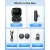 UGETUS Mini Wireless Lavalier Microphone for iPhone/Android/PC/Tablets, Lapel Mics with USB-C/Lightning Plug, AI Noise Cancelling, Magnetic Mic, 40H Battery Life with Charging Case for Stream, Vlog, TikTok