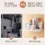Luteti Wall Mounted Shelf, Bathroom Rack, Bathroom Shelf Organizer, Multi-Purpose Wall Mount Floating Shelf Wall Mounted Storage Shelf for Kitchen, Bathroom, Bedroom, Office (Pack of 1)