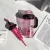 KRISHA 1300ML Water Bottle with Straw and Handle Transparent Tumbler Insulated Leak Resistant Sports Gym Fitness Shaker Bottle Large Capacity Portable Outdoor Drinkware