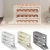 Rolling Egg Holder Dispenser Space-saving Food Storage Container Kitchen Fridge Organizer Bin