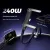 240W Ultra-Fast type c to lightening Charging Cable with Foldable Stand – 90° Elbow Braided Fast Charge Cable