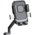 Bike Phone Mount, One Hand Operation and 360° Rotatable Phone Holder for Motorcycle and ATV Scooter, Compatible with iPhone, Samsung 4" - 6.9", (Rearview Mirror Version)