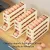 Rolling Egg Holder Dispenser Space-saving Food Storage Container Kitchen Fridge Organizer Bin