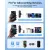 UGETUS Mini Wireless Lavalier Microphone for iPhone/Android/PC/Tablets, Lapel Mics with USB-C/Lightning Plug, AI Noise Cancelling, Magnetic Mic, 40H Battery Life with Charging Case for Stream, Vlog, TikTok