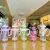 KRISHA 1300ML Water Bottle with Straw and Handle Transparent Tumbler Insulated Leak Resistant Sports Gym Fitness Shaker Bottle Large Capacity Portable Outdoor Drinkware