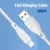 Miccell Braided Micro-USB 2.4A Fast Charging PD Data Cable