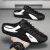 Summer 2024 Vip Half Slippers for Men Trendy Men’s Flat Bottom Casual Shoes Soft Sole Support Shoes