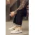 Casual Sneaker Shoes for Men Summer Breathable Lace-Up Waterproof Pointed Toe