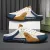 Men's Summer Breathable Mesh Half-Slippers One-Legged Outdoor Soft-Soled Casual Beanie Shoes Versatile Slip-On Closure