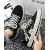 Casual Sneaker Shoes for Men Summer Breathable Lace-Up Waterproof Pointed Toe