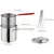304 Stainless Steel Deep Frying Pot Kitchen Fryer Tempura Fryer Pan Fry Kitchen Pot Chicken Fried Frying Pans Cooking Tools