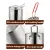 304 Stainless Steel Deep Frying Pot Kitchen Fryer Tempura Fryer Pan Fry Kitchen Pot Chicken Fried Frying Pans Cooking Tools