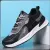 Casual Leather Shoes Lace Lightweight Comfortable Breathable Men's Walking Sneakers