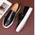 Men's Leather Shoes Men Loafers Mens Slip-on Outdoor Flats Monk Shoes ﻿