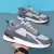 Casual Leather Shoes Lace Lightweight Comfortable Breathable Men's Walking Sneakers