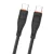 Miccell Type-C to Type-C Charging Cable 60W PD - 1m (Black)