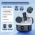Professional Wireless Clip Microphone Set with Charging Case - Noise Reduction, 4 Pickup Modes, 60-Hour Battery, Compatible With Android Type C
