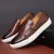 Men's Leather Shoes Men Loafers Mens Slip-on Outdoor Flats Monk Shoes ﻿