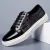 Leather New Arrival Skateboard Style Casual Men Shoes Lace up Breathable Slow Wind Walking Sports Running Shoes