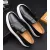 Men's Leather Shoes Men Loafers Mens Slip-on Outdoor Flats Monk Shoes ﻿