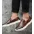 Men's Leather Shoes Men Loafers Mens Slip-on Outdoor Flats Monk Shoes ﻿