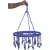 RFL Round 24 clips Plastic Dress Hanger For  Dress (Blue)