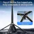 Cl18 1.5m Ai Tracking Selfie Stick Face Follow Smart Four-Legged Floor Stand for Video Recording Live Streaming