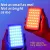 BKN AY-96 RGB Portable Pocket Mobile LED Light Rechargeable | Video Light, Dimmable 3200K-6500K LED Fill Light for Computer, Tablet, Smartphone, DSLR Camera with Screen Clip