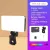 BKN AY-96 RGB Portable Pocket Mobile LED Light Rechargeable | Video Light, Dimmable 3200K-6500K LED Fill Light for Computer, Tablet, Smartphone, DSLR Camera with Screen Clip